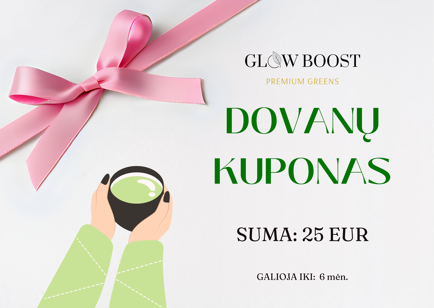 DOVANŲ KUPONAS 25 EUR