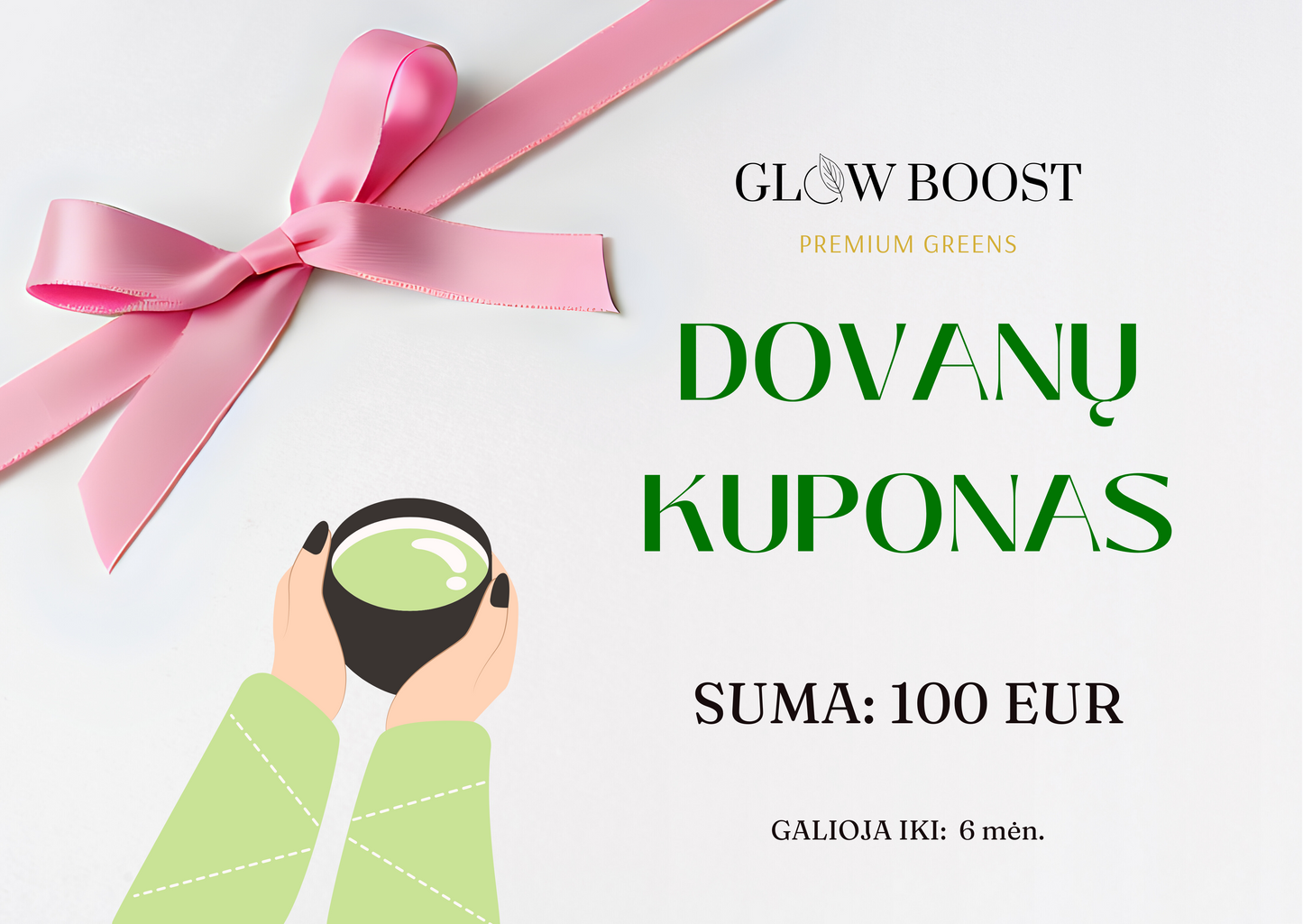 DOVANŲ KUPONAS 100 EUR