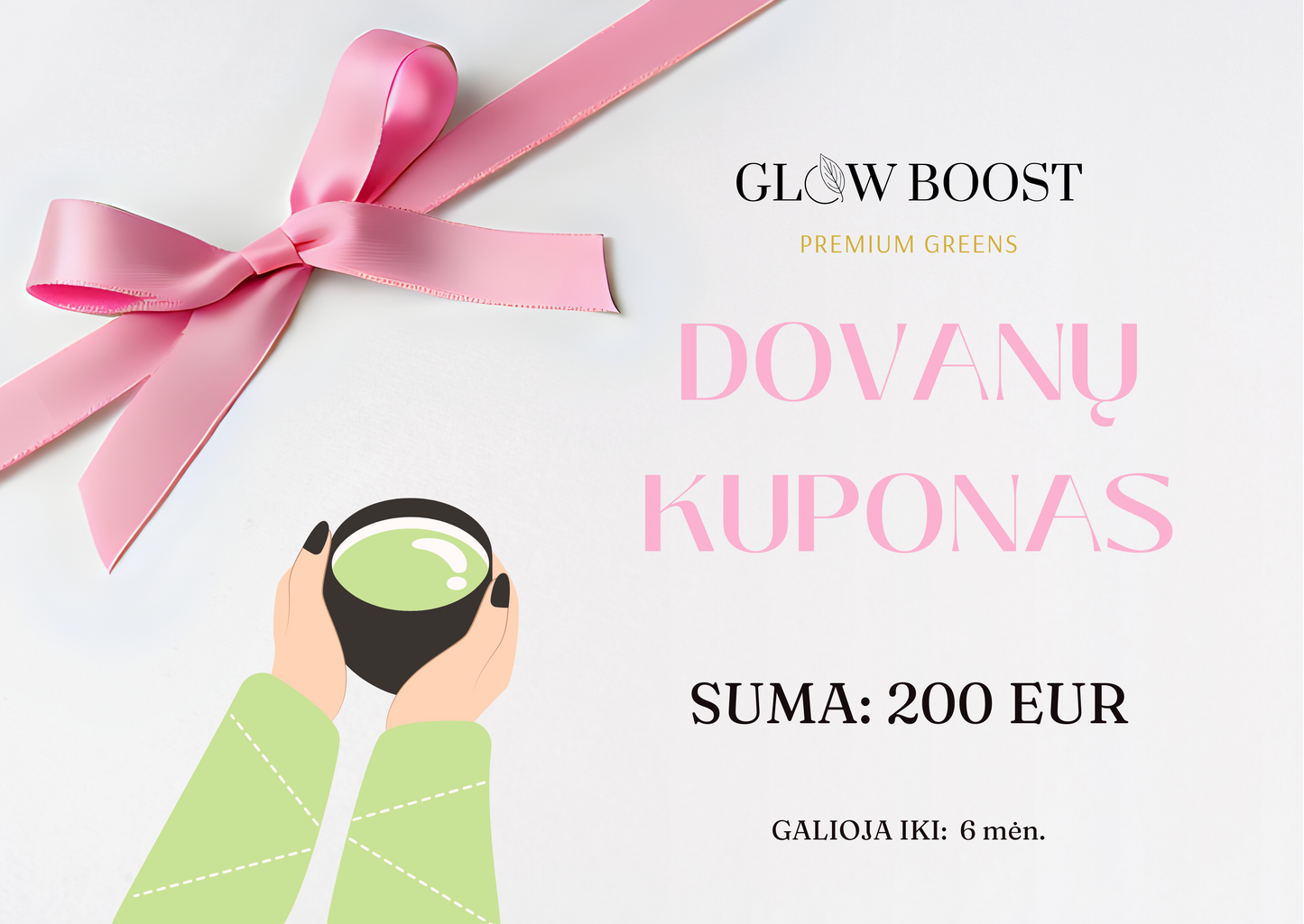 DOVANŲ KUPONAS 200 EUR