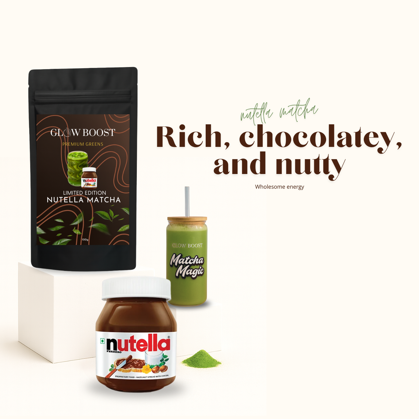NUTELLA MATCHA, 100 g