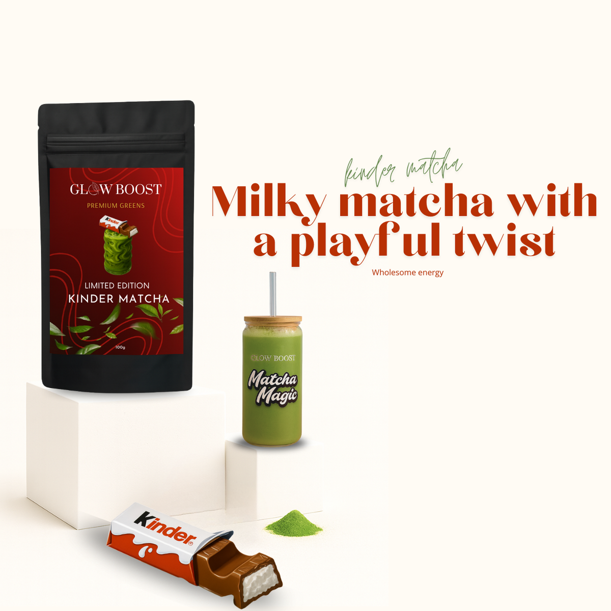 KINDER MATCHA, 100 g