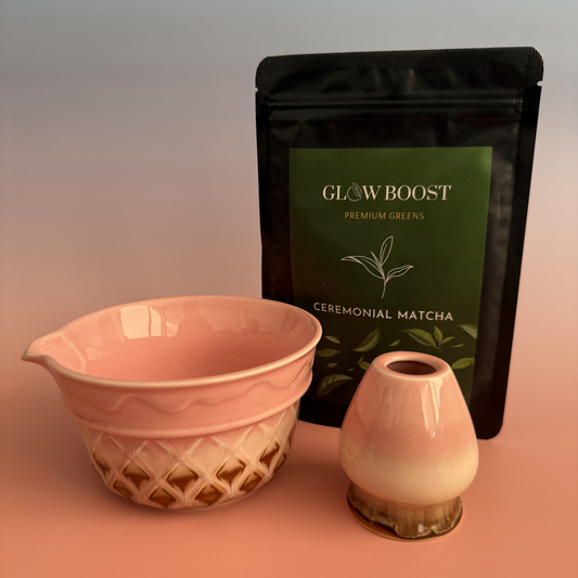 MATCHA RINKINYS PINK OMBRE PRADEDANTIESIEMS