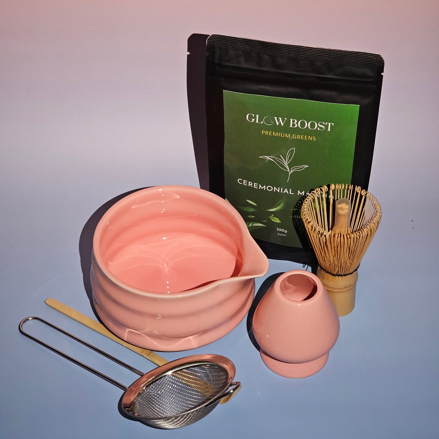 MATCHA RINKINYS PINK PRADEDANTIESIEMS