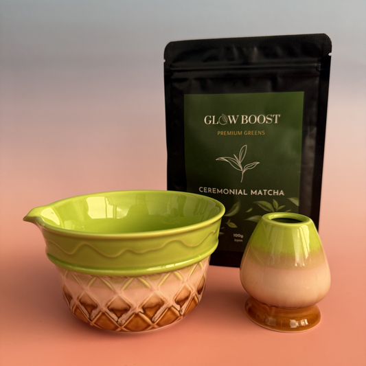 MATCHA RINKINYS GREEN OMBRE PRADEDANTIESIEMS