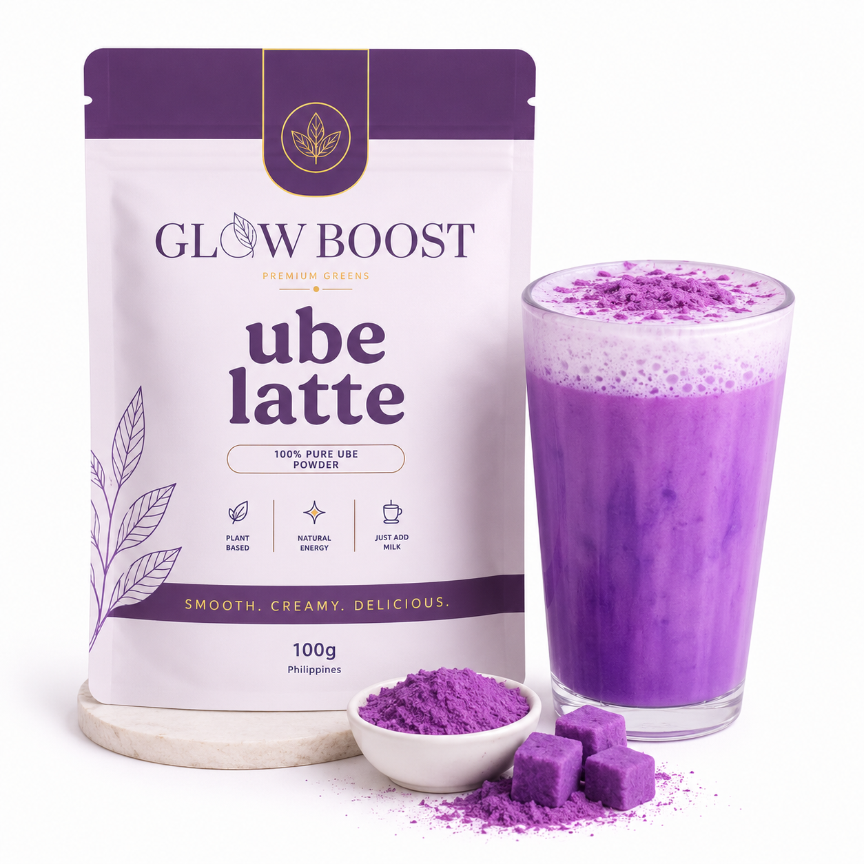 UBE LATTE
