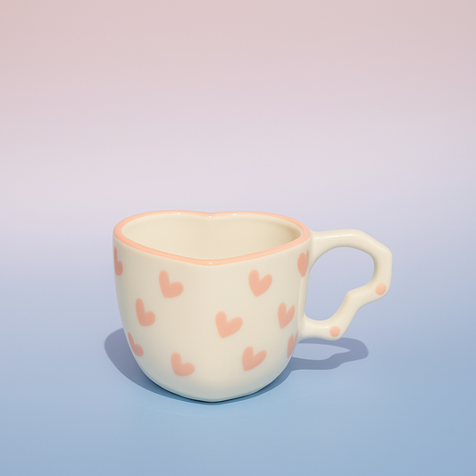 PUODELIS PINK HEART