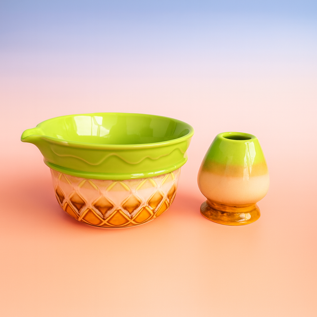 MATCHA RINKINYS GREEN OMBRE PRADEDANTIESIEMS