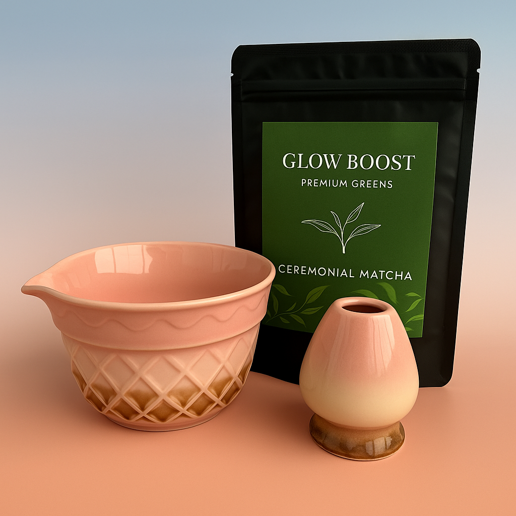 MATCHA RINKINYS PINK OMBRE PRADEDANTIESIEMS