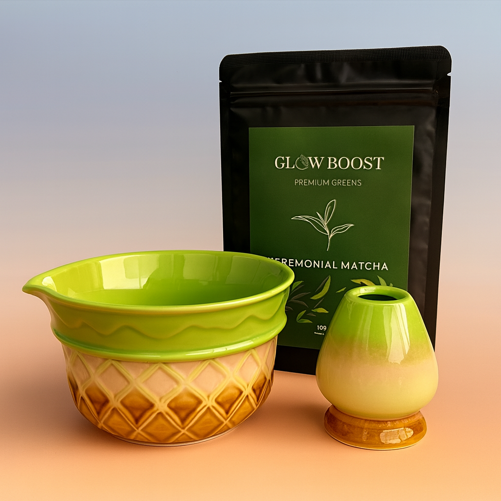 MATCHA RINKINYS GREEN OMBRE PRADEDANTIESIEMS