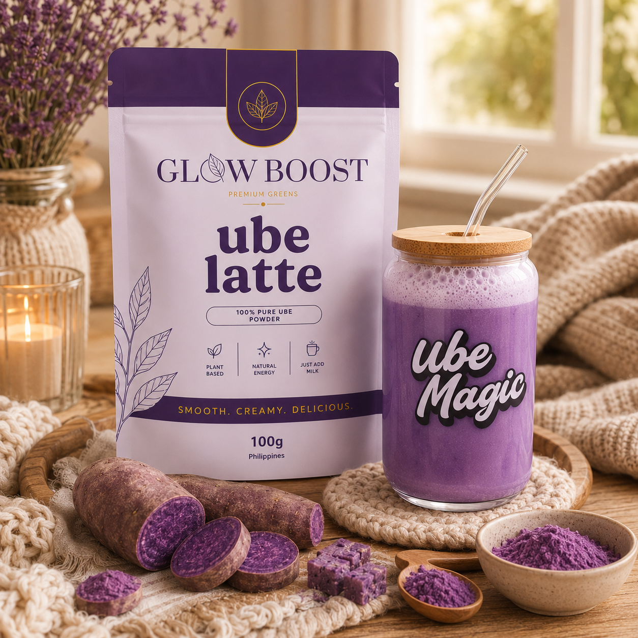 UBE LATTE