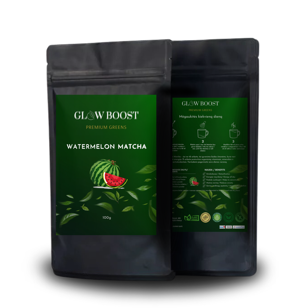 ARBŪZŲ MATCHA, 100 g