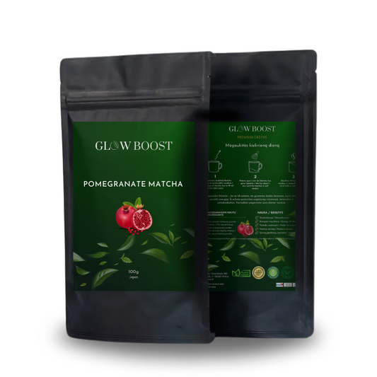 GRANATŲ MATCHA, 100 g