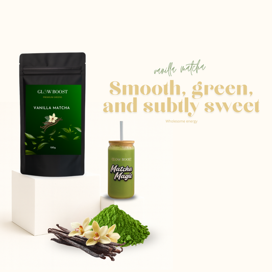 VANILINĖ MATCHA, 100 g